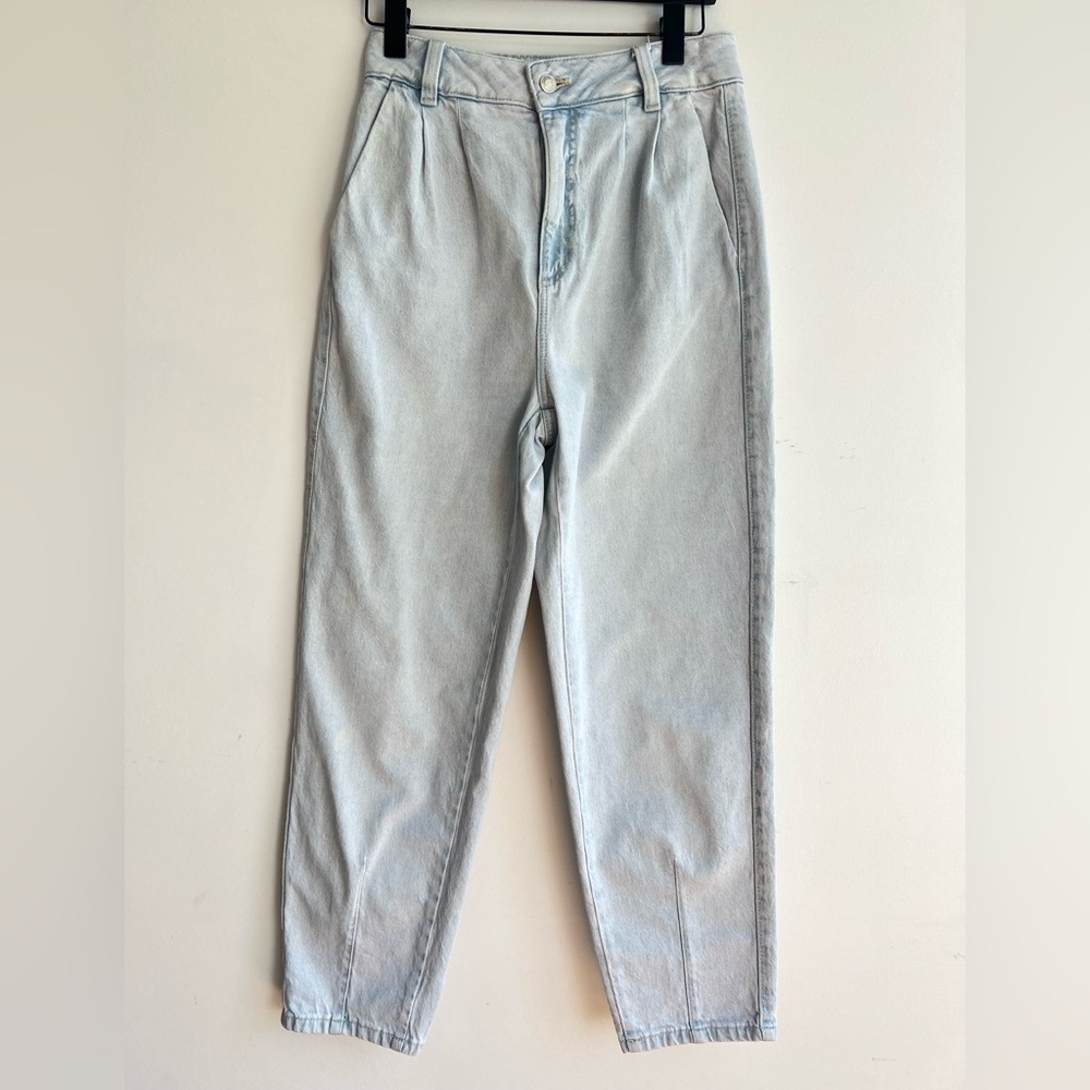 Barrel Baggy high rise denim Light Wash jeans pants Dynamite Gi Gi Size… - Picture 2 of 10